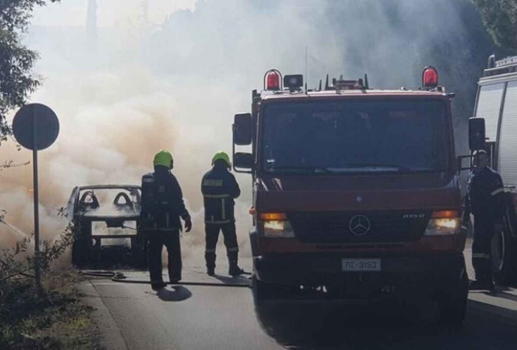 Καλάβρυτα: Πυρκαγιά σε στάβλο στο Λειβαρτζινό ΦΩΤΠ
