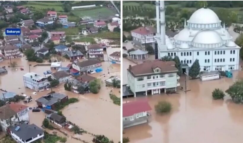 Τουρκία: «Έπεσε η βροχή 27 ετών» – Πλημμύρες, εγκλωβισμοί και τεράστιες ζημιές