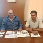Συνάντηση Ψωμά με τον Δήμαρχο Δυτικής Λέσβου στην Καλλονή