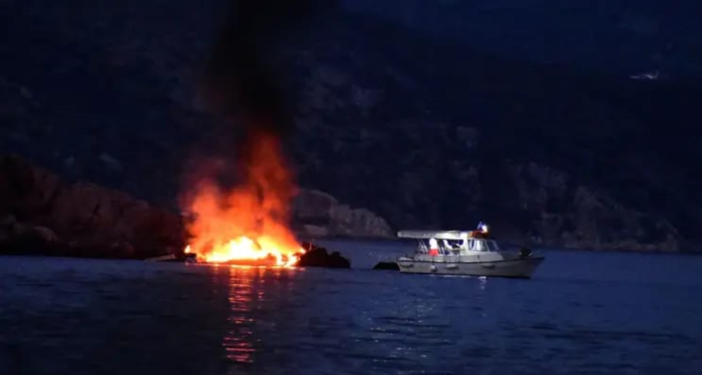 ΠΕΠΙΕΘ - Ο Γ. Βάλλης για φωτιά και βύθιση σκάφους στη Χαλκιδική
