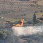Ηλεία: Χωρίς ενεργό μέτωπο η φωτιά στην Σκιλλουντία