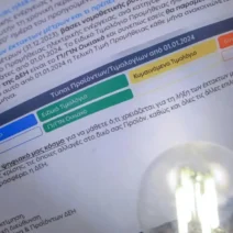 Ρεύμα:Το νέο τοπίο στα πράσινα και μπλε τιμολόγια ΠΙΝΑΚΕΣ 3 Γραφικό timologia που δείχνει το νέο τοπιο με πράσινα και μπλε τυμολόγια