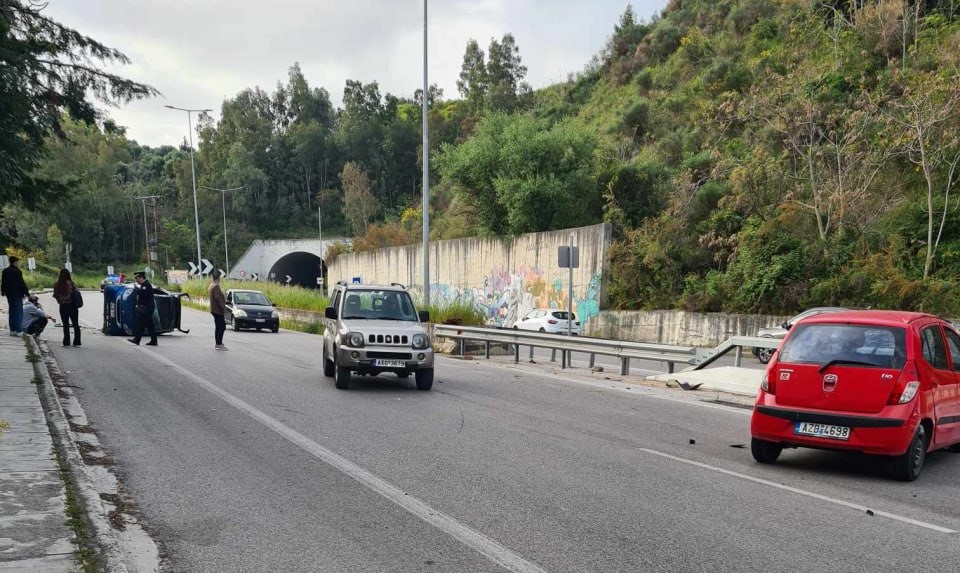 Φωτογραφία από το Πατρών που δείχνει τη μικρή περιμετρική περιοχή