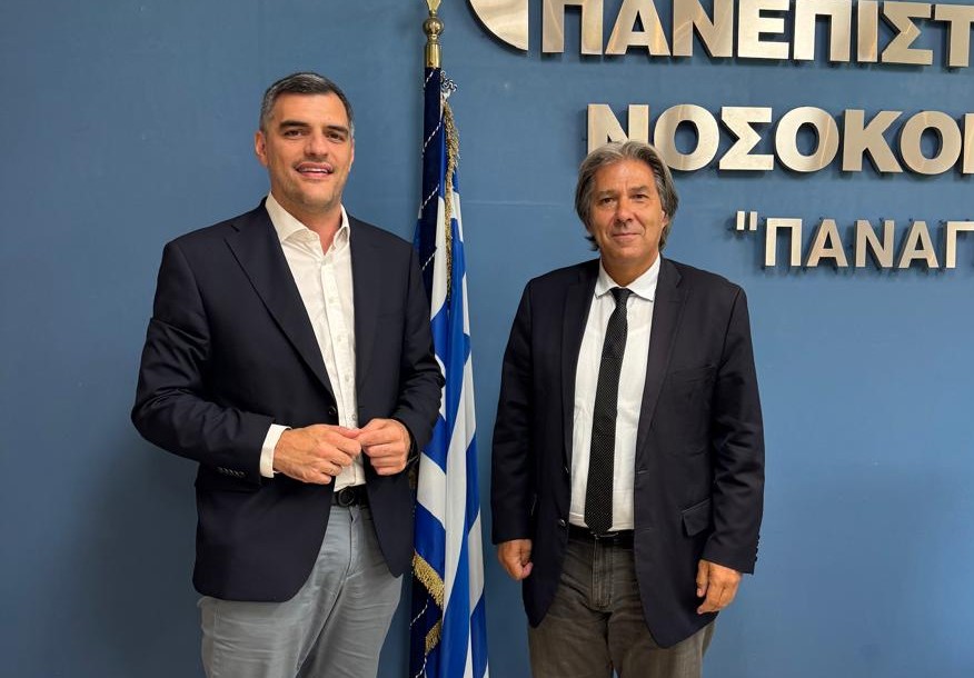 Αχαΐα: Στην «πρώτη γραμμή» της υγείας ο Τσώκος σε Ρίο και Αίγιο ΦΩΤΟ
