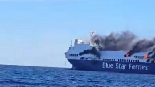 Νέα βίντεο από την πυρκαγιά στο οχηματαγωγό στη Μυκόνου 12 Νέα βίντεο από την πυρκαγιά στο οχηματαγωγό στη Μυκόνου