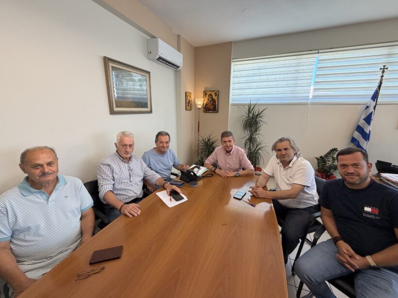 Συνάντηση του Αλεξόπουλου με τον δήμαρχο στην Πάτρα