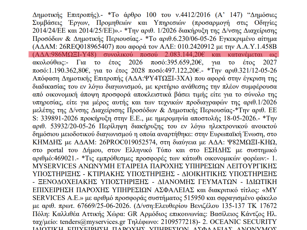 «Αντιφατική πολιτική...»