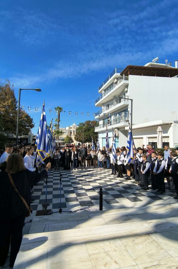 Αμαλιάδα: Κατάθεση στεφάνων ενόψει της 28ης Οκτωβρίου ΦΩΤΟ