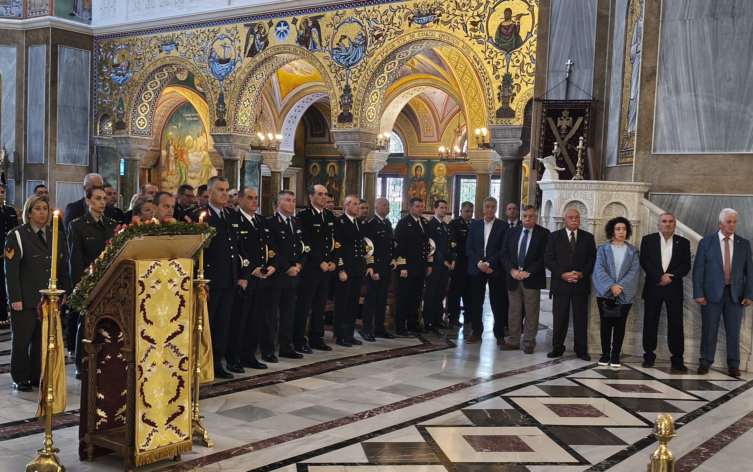 Ημέρα της Ελληνικής Αστυνομίας: Δοξολογίες σε Πάτρα, Πύργο, Αγρίνιο και Μεσολόγγι ΦΩΤΟ