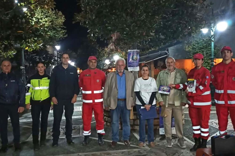 Φωτογραφία από τη δράση «Νύχτα Χωρίς Φωτισμό» του Δήμου Ηλιδας