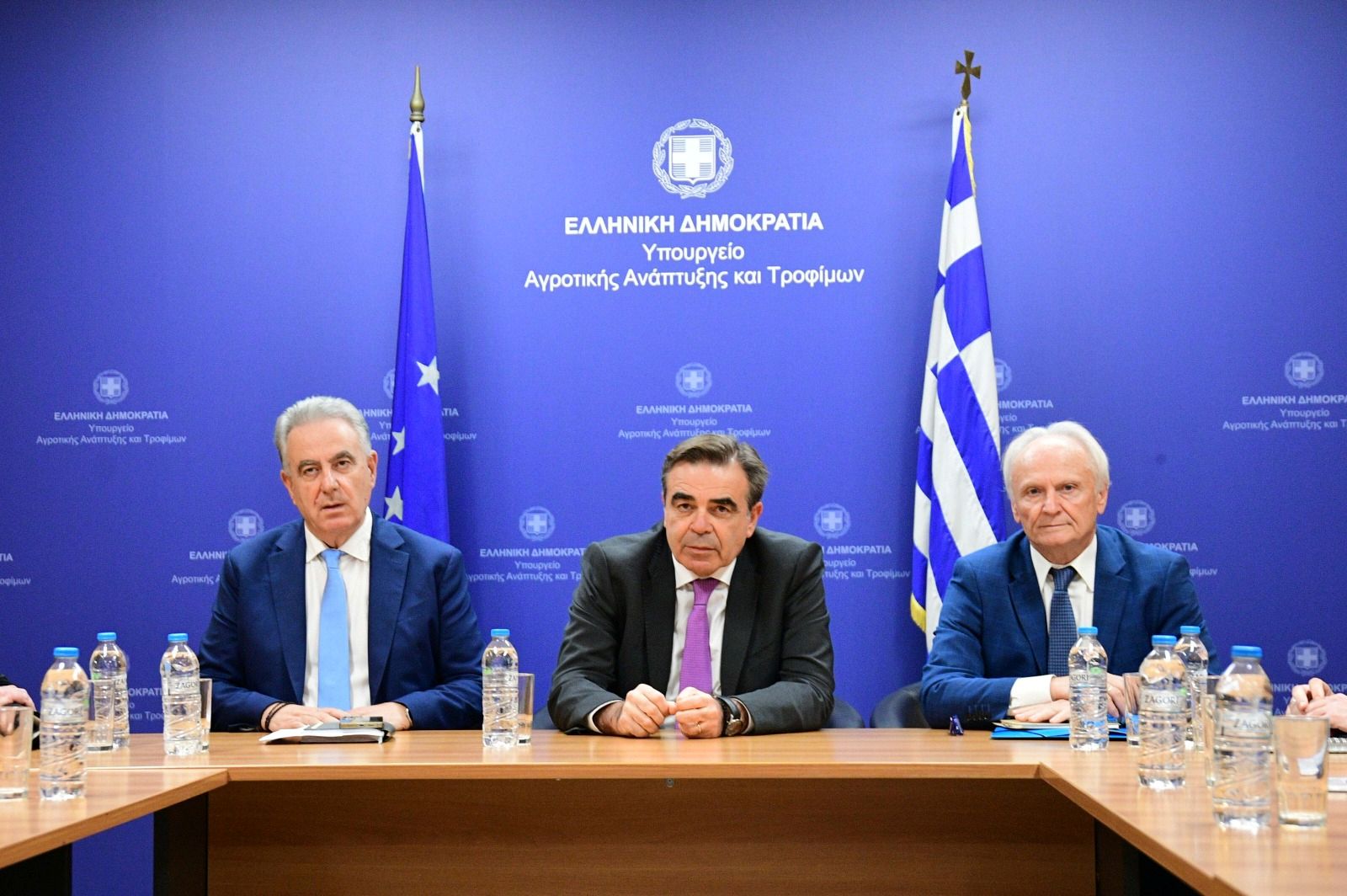 Σχοινάς με αγροτικούς φορείς: Ενισχύσεις, κόστος παραγωγής και κτηνοτροφία στο επίκεντρο ΦΩΤΟ