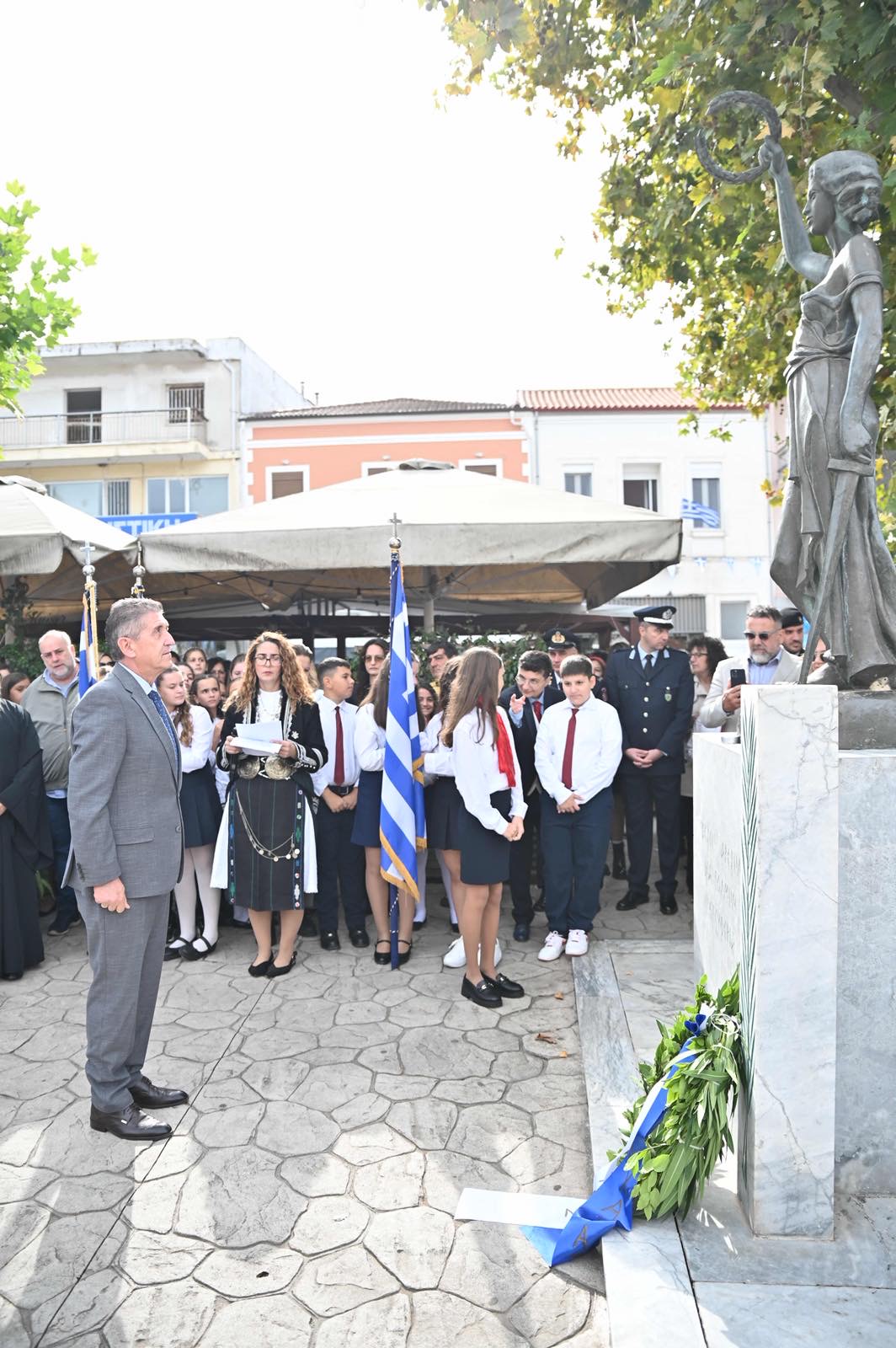 Δυτική Αχαΐα: Με υπερηφάνεια και συγκίνηση τιμήθηκε η 28η Οκτωβρίου ΦΩΤΟ