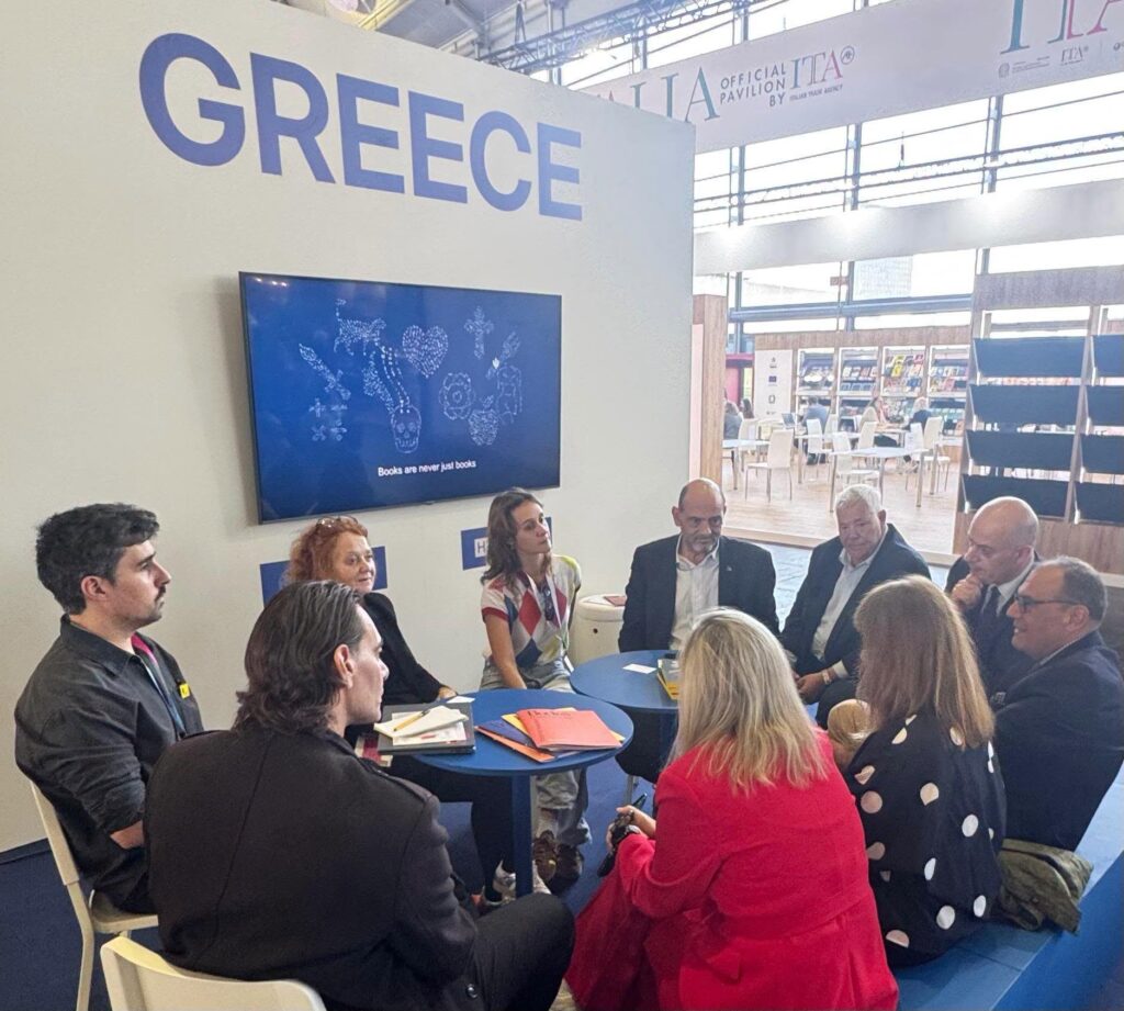 Στην Φρανκφούρτη για το Ελληνικό βιβλίο ο αχαιός υφυπουργός Πολιτισμού Ιάσων Φωτήλας ΦΩΤΟ