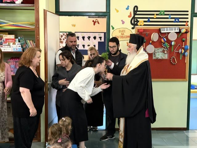 Αγιασμός στον Βρεφονηπιακό Σταθμό της Μητρόπολης «Τα Αγγελουδάκια»ΦΩΤΟ