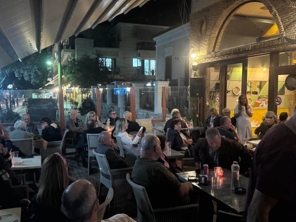 Αίγιο: Η Κατερίνα Σολωμού για την πολιτική αλλαγή και τις προκλήσεις της περιοχής ΦΩΤΟ