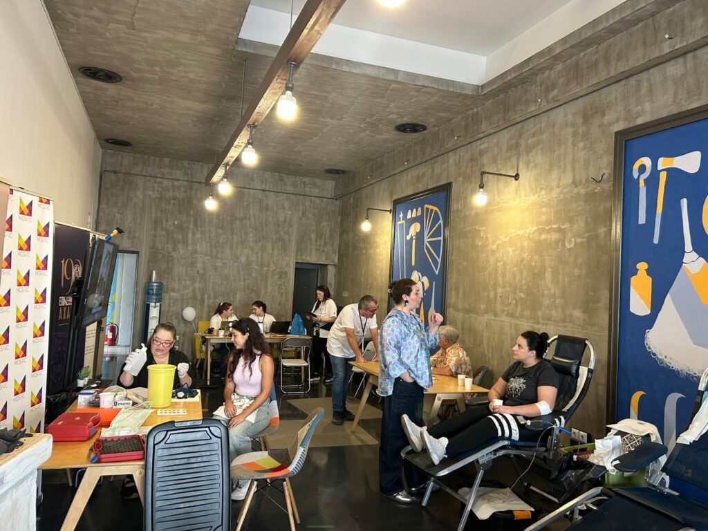 Εθελοντική αιμοδοσία από τον Αχαϊκό Σύλλογο Πασχόντων Θαλασσαιμίας ΦΩΤΟ