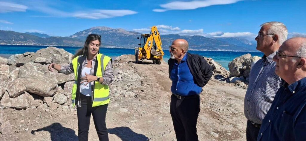 Άγιος Βασίλειος: Σε εξέλιξη η ανάπλαση της παραλιακής ζώνης – Στόχος η ολοκλήρωση αρχές του 2027 ΦΩΤΟ