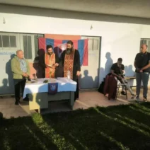 Αγιασμός της ομάδας Α.Ε. ΑΛΙΣΣΟΥ