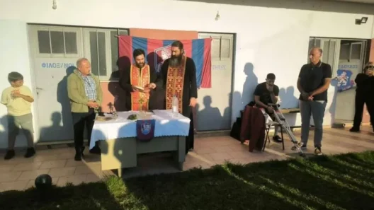 Αγιασμός για την ομάδα Α.Ε. Αλισσού 25 Αγιασμός της ομάδας Α.Ε. ΑΛΙΣΣΟΥ