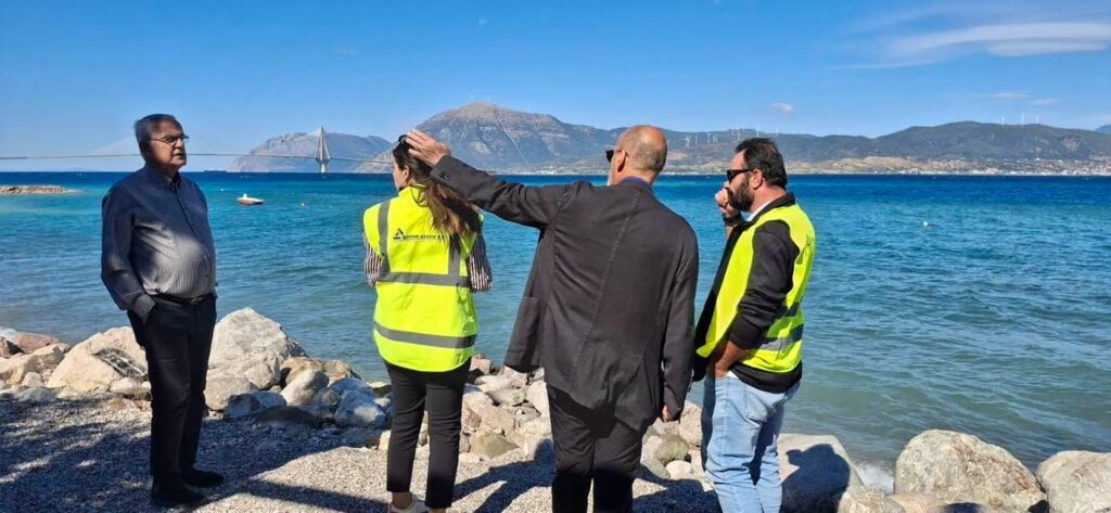 Άγιος Βασίλειος: Σε εξέλιξη η ανάπλαση της παραλιακής ζώνης – Στόχος η ολοκλήρωση αρχές του 2027 ΦΩΤΟ