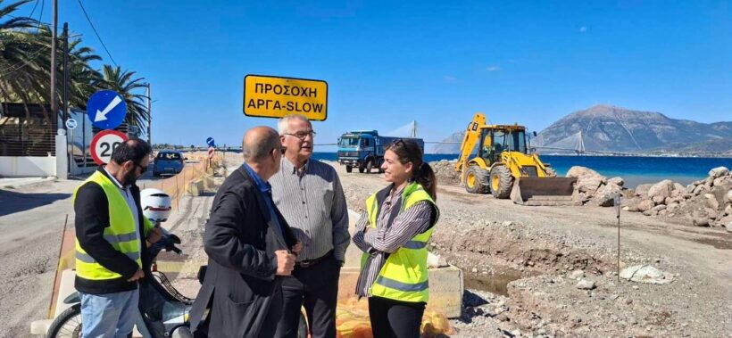 Άγιος Βασίλειος: Σε εξέλιξη η ανάπλαση της παραλιακής ζώνης – Στόχος η ολοκλήρωση αρχές του 2027 ΦΩΤΟ
