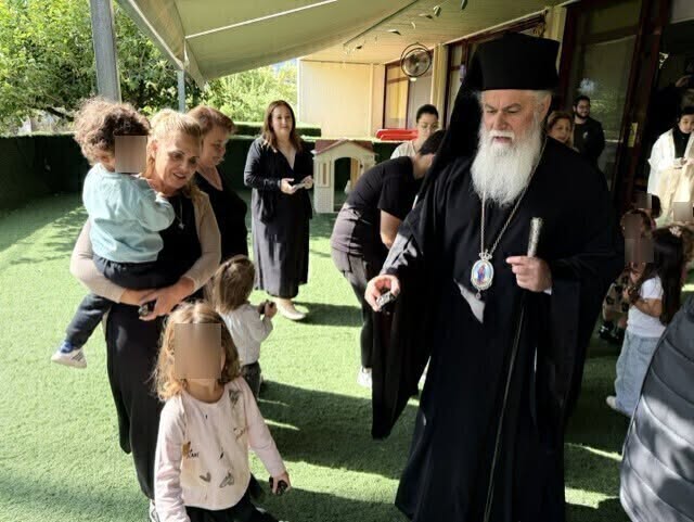 Αγιασμός στον Βρεφονηπιακό Σταθμό της Μητρόπολης «Τα Αγγελουδάκια»ΦΩΤΟ