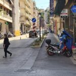 Πάτρα: Ποδηλατόδρομος χωρίς διέξοδο στην Αγίου Νικολάου λόγω σκουπιδιών ΦΩΤΟ