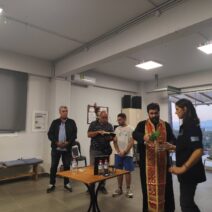 Αγιασμός στο Χορευτικό του Πολιτιστικού Συλλόγου Αλισσαίων ΦΩΤΟ