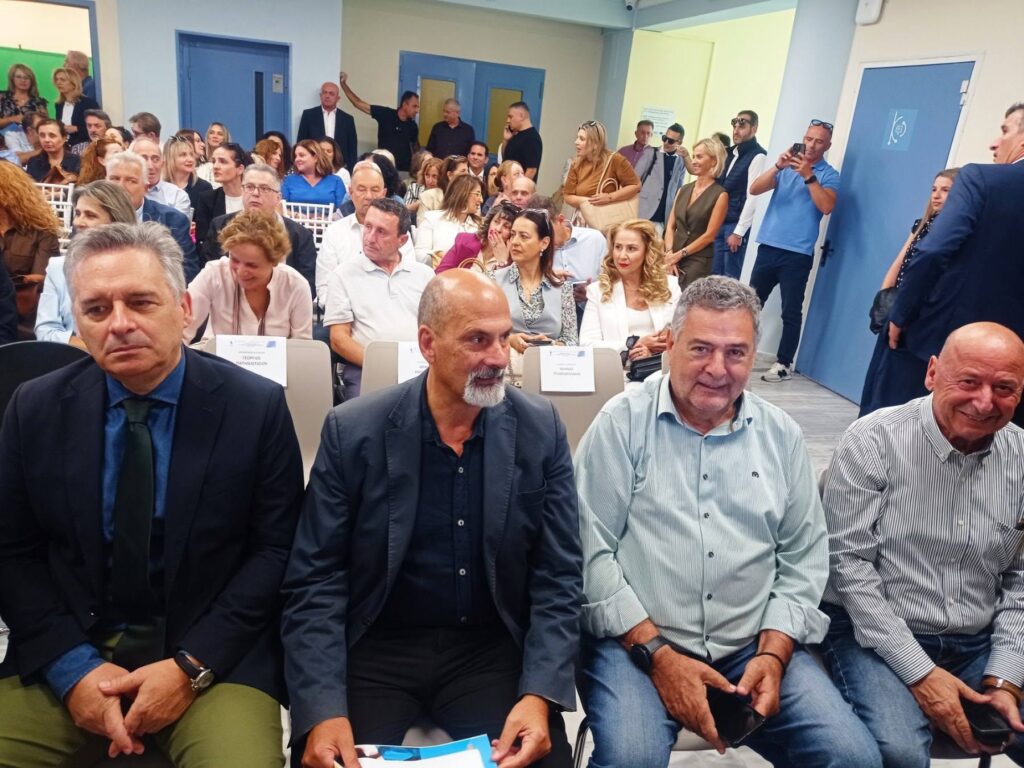 Παραλία: Η υπουργός Παιδείας Σοφία Ζαχαράκη εγκαινίασε το Κέντρο Καινοτομίας Εκπαίδευσης ΦΩΤΟ