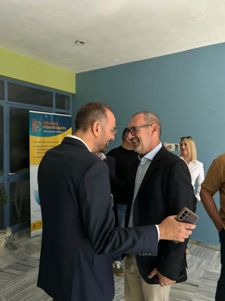 Πάτρα: Ο Ανδρέας Κατσανιώτης για Υγεία, Παιδεία, Καινοτομία ΦΩΤΟ