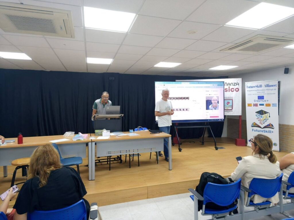 Στην Ισπανία για την Τεχνητή Νοημοσύνη στην Εκπαίδευση το 1ο ΓΕ.Λ. Αιγίου ΦΩΤΟ 5 Στην Ισπανία για την Τεχνητή Νοημοσύνη στην Εκπαίδευση το 1ο ΓΕ.Λ. Αιγίου ΦΩΤΟ