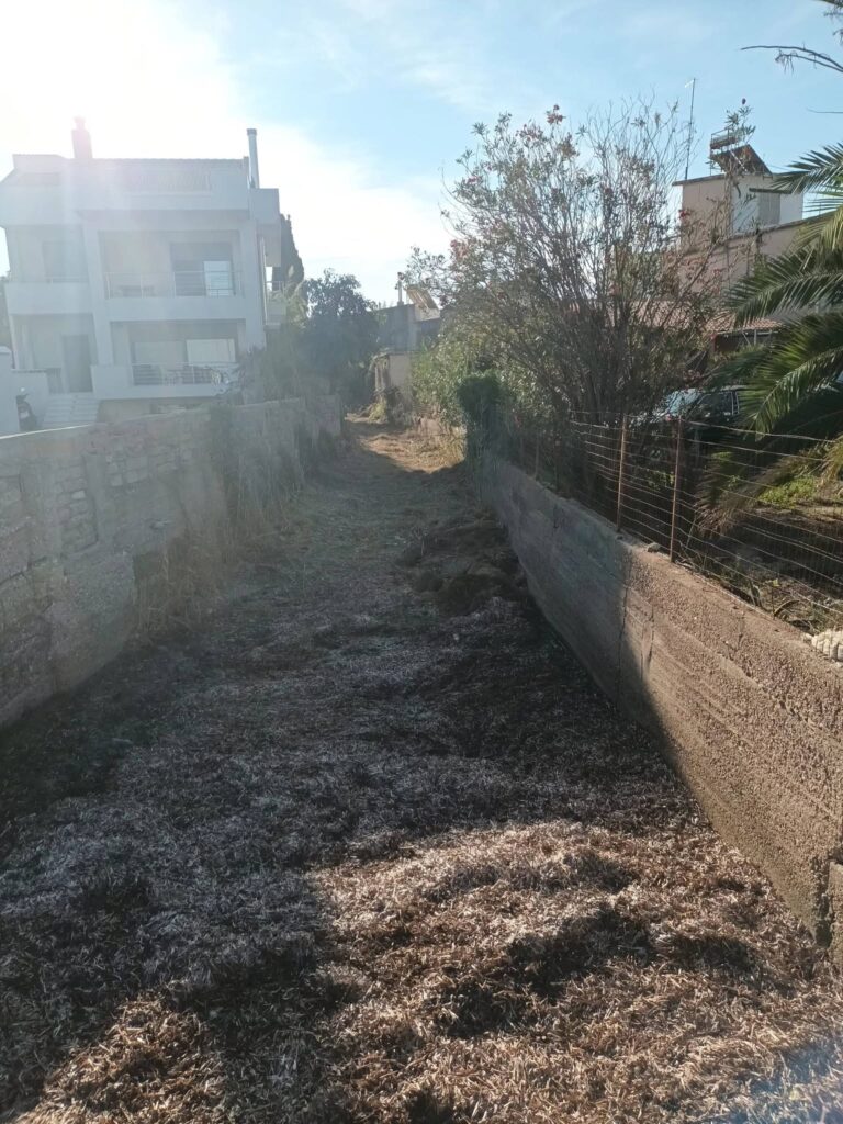 Μονοδένδρι: Εργασίες καθαρισμού σε λαγκάδι ΦΩΤΟ