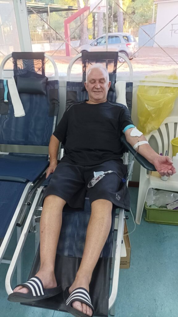 Εθελοντική αιμοδοσία του Πολιτιστικού Συλλόγου στα Νιφοραίικα ΦΩΤΟ