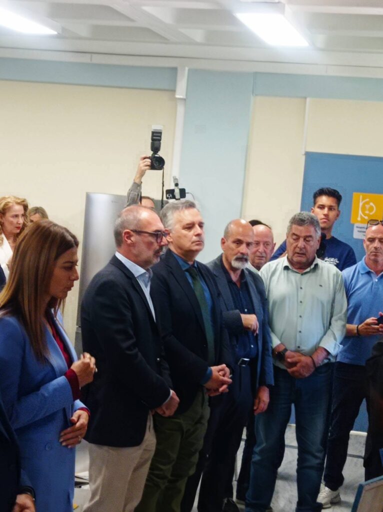 Παραλία: Η υπουργός Παιδείας Σοφία Ζαχαράκη εγκαινίασε το Κέντρο Καινοτομίας Εκπαίδευσης ΦΩΤΟ