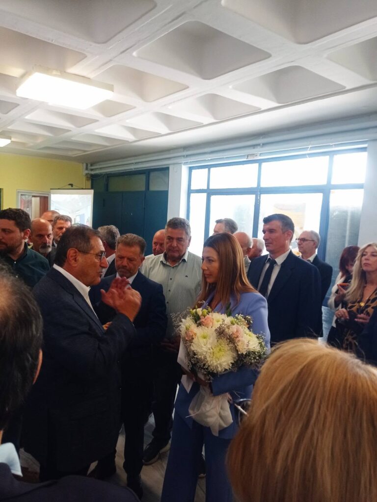 Παραλία: Η υπουργός Παιδείας Σοφία Ζαχαράκη εγκαινίασε το Κέντρο Καινοτομίας Εκπαίδευσης ΦΩΤΟ