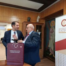 Πάτρα: Στο Πανεπιστήμιο ο πρέσβης της Γαλλίας είδε τον πρύτανη Χρήστο Μπούρα ΒΙΝΤΕΟ-ΦΩΤΟ