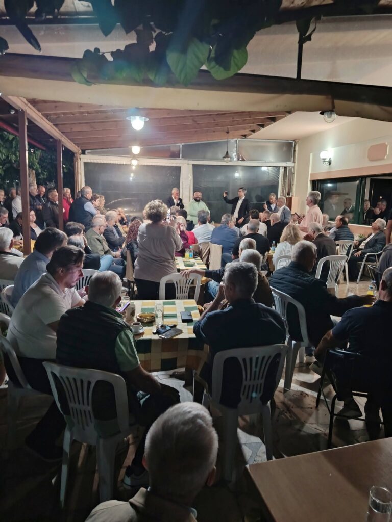 Αιγιάλεια: Το πρόγραμμα του ΠΑΣΟΚ παρουσίασε ο Θανάσης Γλαβίνας ΒΙΝΤΕΟ-ΦΩΤΟ
