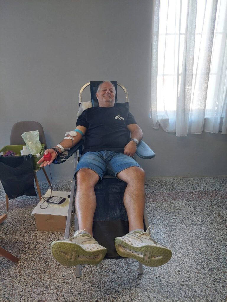 Εθελοντική αιμοδοσία του Πολιτιστικού Συλλόγου στο Πλατάνι ΦΩΤΟ
