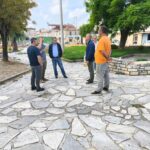 Πάτρα: Αυτοψία Πελετίδη στα έργα ανάπλασης στα Προσφυγικά ΦΩΤΟ