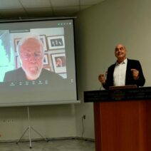 Ο Γιώργος Βουλγαράκης στο Πανεπιστήμιο Πατρών ΦΩΤΟ
