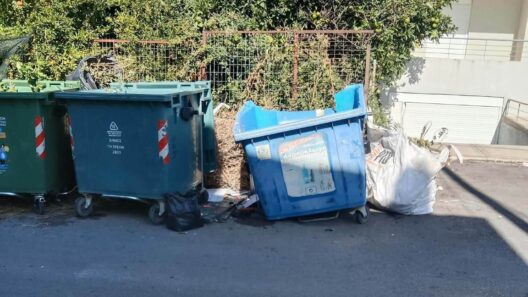 Πάτρα: «Θλιβερή κανονικότητα» τα σκουπίδια στην οδό Δαμίρη ΦΩΤΟ