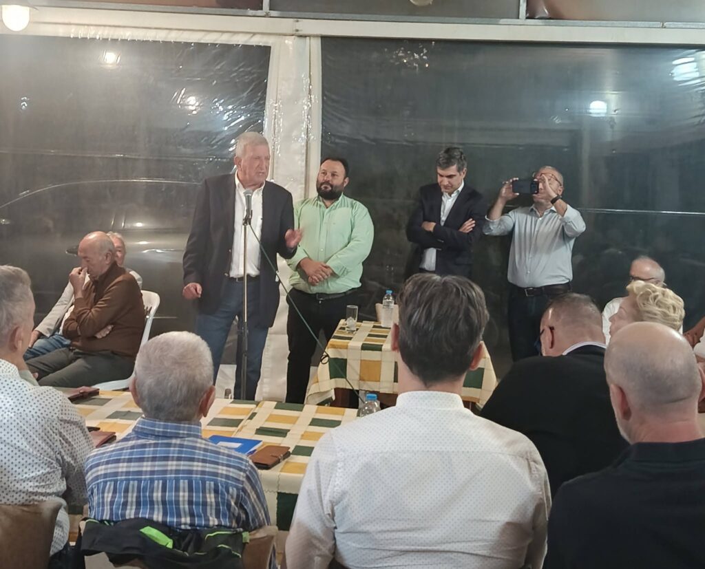 Αιγιάλεια: Το πρόγραμμα του ΠΑΣΟΚ παρουσίασε ο Θανάσης Γλαβίνας ΒΙΝΤΕΟ-ΦΩΤΟ