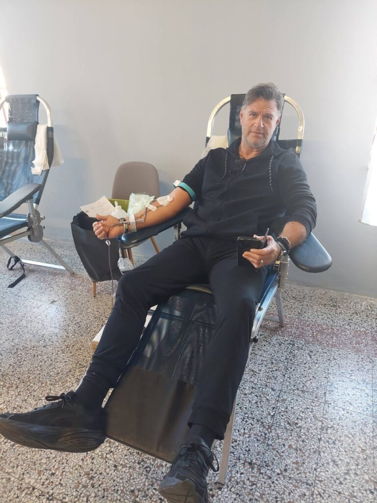 Εθελοντική αιμοδοσία του Πολιτιστικού Συλλόγου στο Πλατάνι ΦΩΤΟ