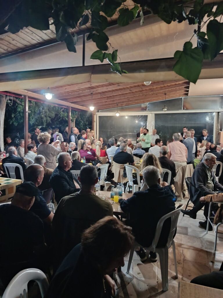 Αιγιάλεια: Το πρόγραμμα του ΠΑΣΟΚ παρουσίασε ο Θανάσης Γλαβίνας ΒΙΝΤΕΟ-ΦΩΤΟ