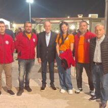 Aιγιώτες στον αγιασμό της ΕΠΟΜΕΑ Αιγάλεω
