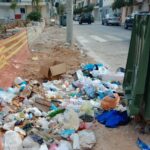 Προσφυγικά: Σκουπίδια έξω παρά τους άδειους κάδους απορριμμάτων ΦΩΤΟ