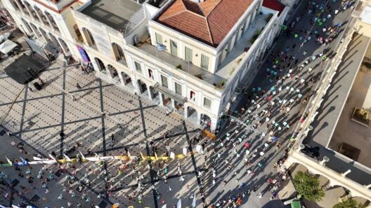 Νυχτερινός ουρανός πάνω από την Πάτρα γεμάτος λαμπερά αστέρια