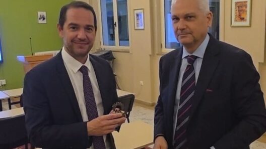 Αχαΐα: Συνάντηση Ζαΐμη με τον Γάλλο πρέσβη για συνεργασία ΦΩΤΟ