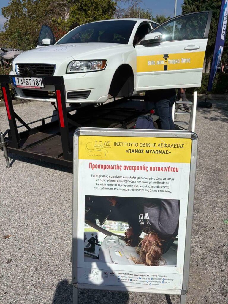 Μάθημα οδικής ασφάλειας από το Ινστιτούτο «Π. Μυλωνάς» στο Πανεπιστήμιο Πατρών ΒΙΝΤΕΟ-ΦΩΤΟ