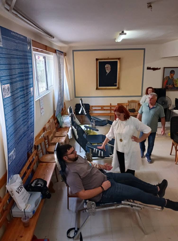 Εθελοντική αιμοδοσία από Κρητικούς Συλλόγους και τον ΑΣΠΠΑΜΑ στην Πάτρα ΦΩΤΟ
